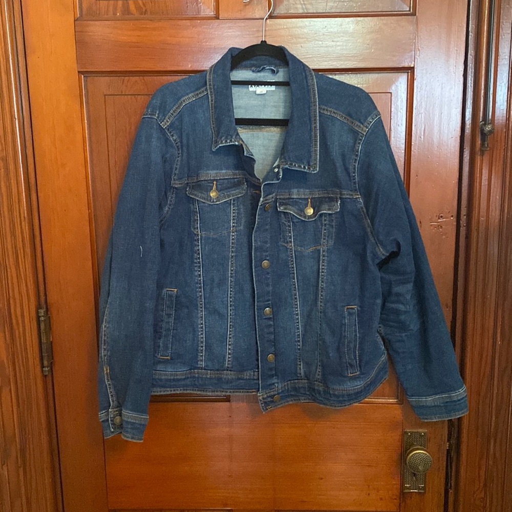 Ava & Viv, jean jacket, size 2X